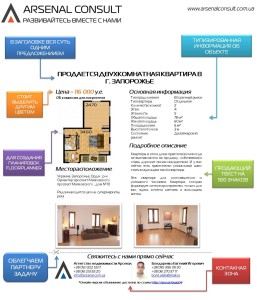 Мини презентация недвижимости. Инфографика